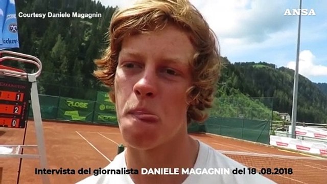 Jannik Sinner nel 2018: Il mio sogno e' diventare il numero 1