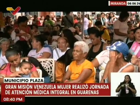 Miranda | Féminas del mcpio. Plaza fueron favorecidas con jornada de atención integral
