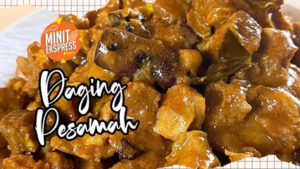 Daging Pesamah Menu Ringkas Tak Banyak Bahan