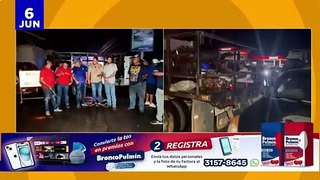 Siguen las tomas en contra de los apagones en Copán