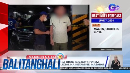2 Pakistani, arestado sa drug buy-bust; P235M halaga ng umano'y ilegal na ketamine, nasabat | Balitanghali