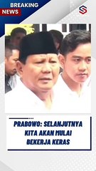 Prabowo : Selanjutnya kita akan berkerja keras"