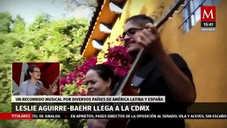 Leslie Aguirre-Baehr presenta “Historias para cantar” en la CdMx