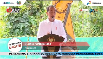Presiden Jokowi Lakukan Groundbreaking Nusantara Sustainability Hub di IKN