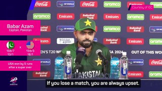 Babar Azam disappointed with Pakistan attack after shock USA defeat