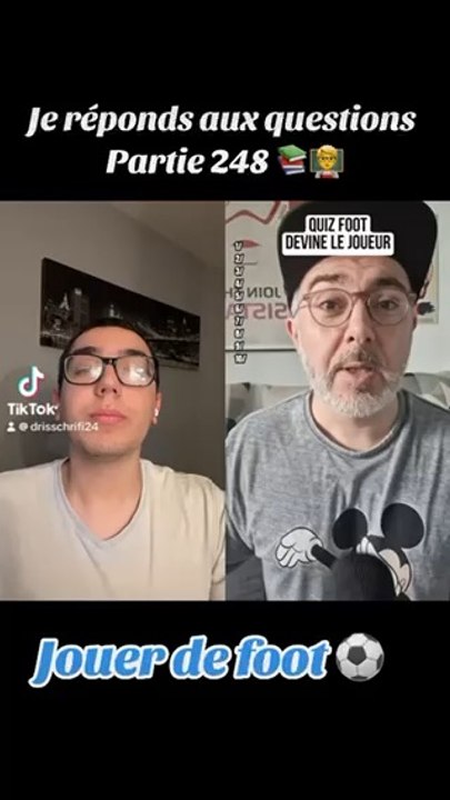 Je réponds aux questions PARTIE 248 (jouer de foot)‍⚽️