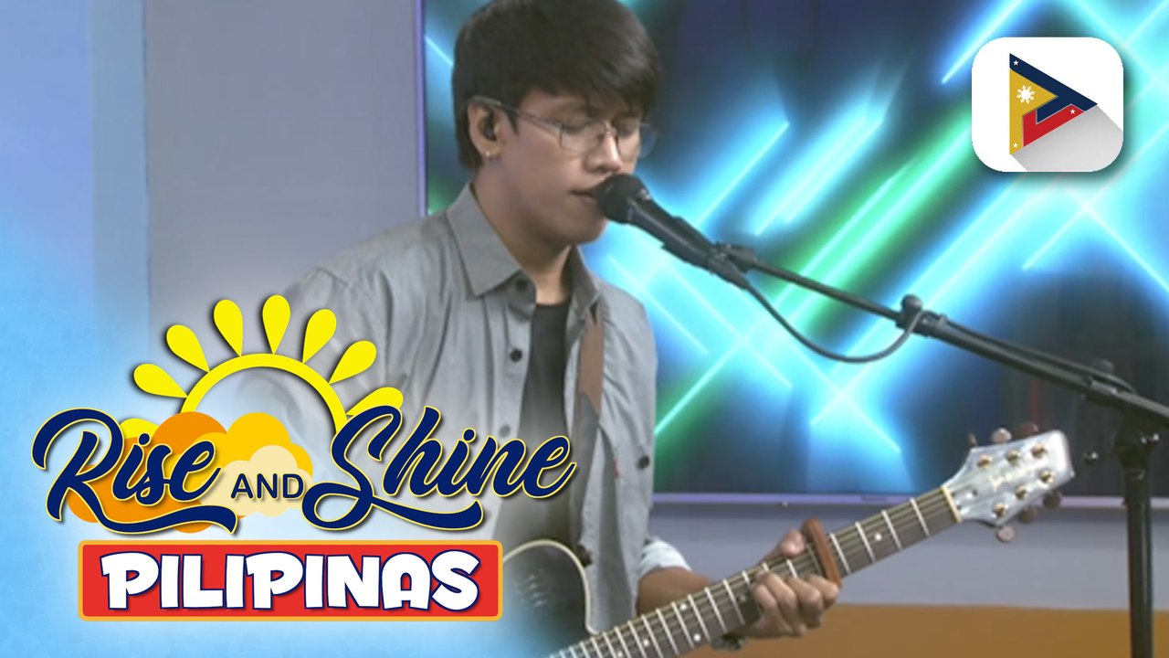 Morning jamming kasama ang ating guest performer na si Ej Enriquez