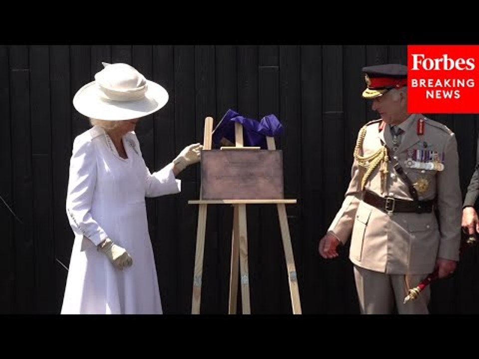 King Charles Opens Winston Churchill Center In Normandy, France On 80th D-Day Anniversary