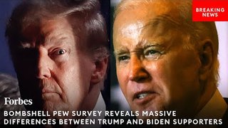 BREAKING NEWS: Bombshell Pew Survey Reveals Massive Differences Between Trump And Biden Supporters