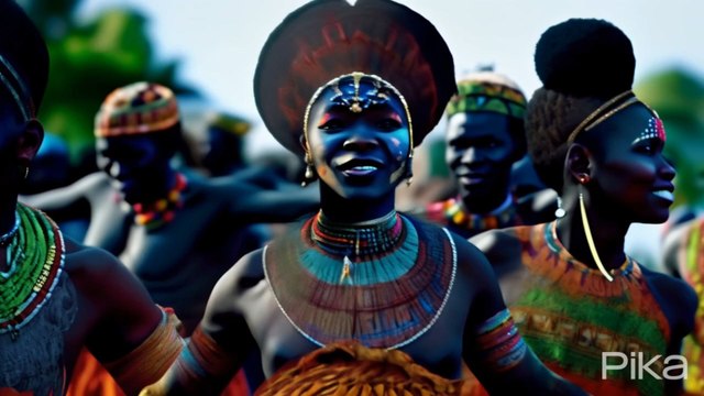 African Tribe vs African Lion
