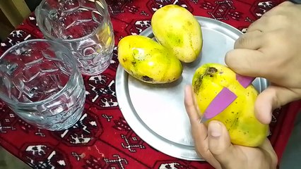 Mango Juice Tasty & Fresh️| Recipe By Kitchen With Faizan | Chef Faizan Naeem .