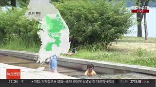 [날씨] 오늘 전국 30도 안팎 낮더위…강원·호남 소나기