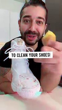 Shoe Cleaning Hacks! Save your money and clean your shoes naturally.. .....#lifehacks #diy #howto #shoes #cleaning #cleaningtips #tipsandtricks #lifestyle #fashion