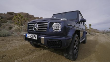 Die neue elektrische Mercedes-Benz G-Klasse - Design und Ausstattung