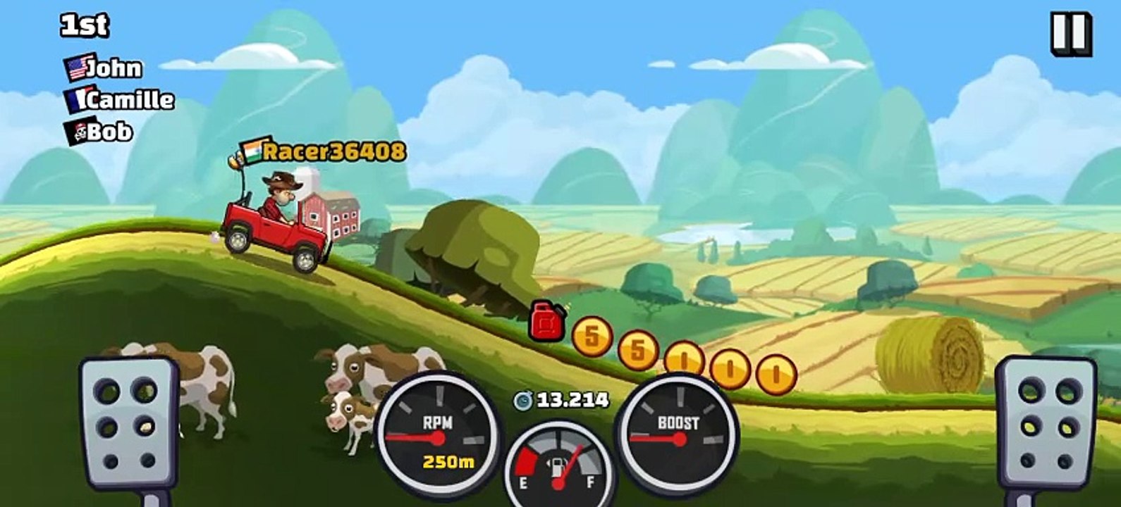 Hill Climb Racing 2 First Rank  ll Hill Climb Racing Game Play