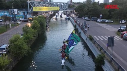 Scudetto Inter, festa infinita: corteo sui Navigli in barca