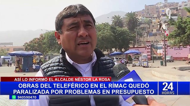 Teleférico al cerro San Cristóbal: alcalde del Rímac anuncia restructuración de proyecto con nueva licitación