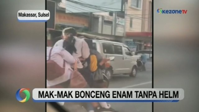 OKEZONE UPDATES: Mak-Mak Bonceng Enam Tanpa Helm hingga Laga Sengit Liga Futsal Profesional 2023/2024