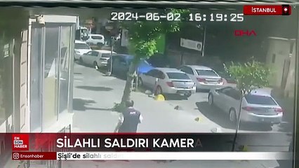 Şişli'de silahlı saldırı