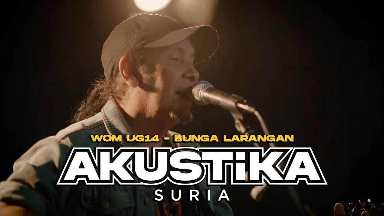Wom UG14 - Bunga Larangan (LIVE) #AkustikaSuria