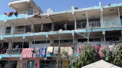 Gaza : au moins 37 morts dans une frappe revendiquée par Israël sur une école de l'Unwra
