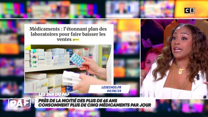 Près de la moitié des plus de 65 ans consomment plus de 5 médicaments par jour