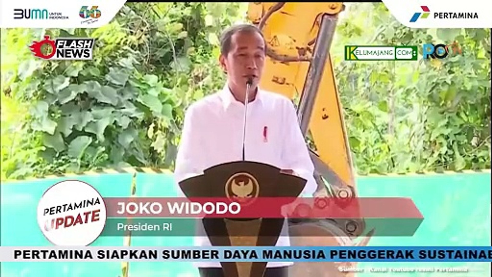 ⁣Jokowi Lakukan Groundbreaking Nusantara Sustainability HUB di IKN