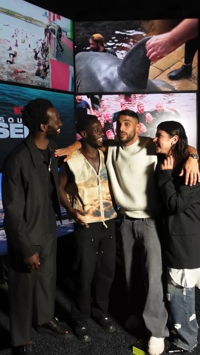 « Tu filmes là ? » Nassim Lyes à l’avant-première du film « Sous la Seine » sur Netflix  (Exclu Dailymotion)