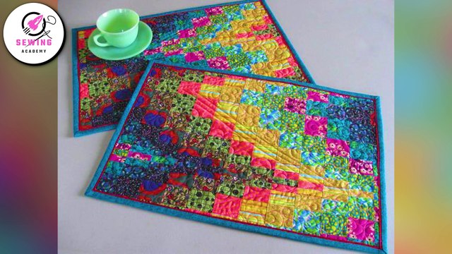 40 Sewing Placemats Projects | 40 Sewing Placemat Ideas