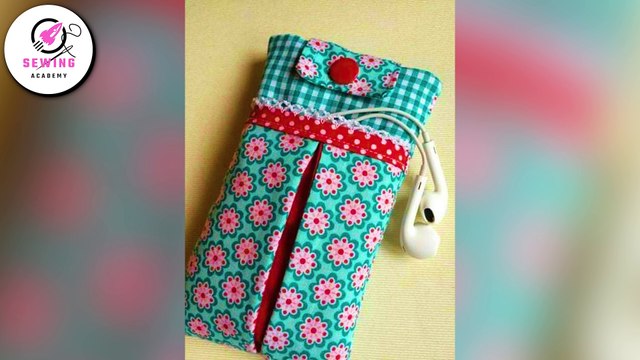 30 Sewing Cell Phone Pouch Projects | 30 Sewing Cell Phone Case DIY Ideas