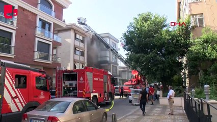 Ararat Mor'un annesinin evinde yangın paniği