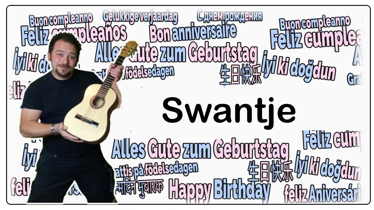 Happy Birthday, Swantje! Geburtstagsgrüße an Swantje