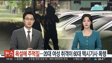 욕설에 주먹질…부산서 20대 여성 취객이 60대 택시기사 폭행