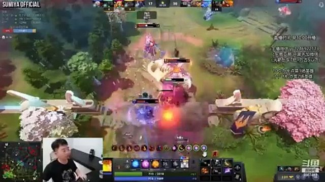 Sumiya Invoker Comeback Game vs Pos1 Techies & Melee Vengeful Spirit | Sumiya Invoker Stream Moments 4379