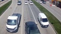 Çekicili otomobil hırsızları kamerada: Lüks aracı çekiciyle çaldılar