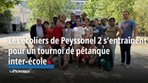 Les minots des écoles de Marseille s’initient à la pétanque