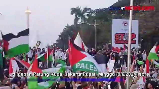 Bela Palestina, Massa Desak Pemerintah Kirim Bantuan Militer ke Gaza