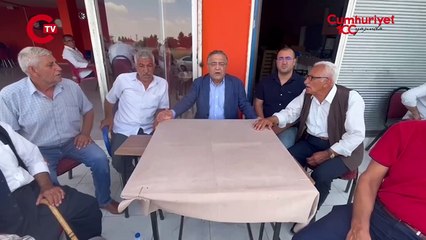 Sezgin Tanrıkulu 'Diyarbakır'ın merkeze yakın Pirinçlik (Yolboyu) Köyündeyiz; burası aslında 2 bin konut, 5 bine yakın da nüfusun olduğu bir belde ancak burada şebeke suyu yok.