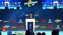 Mehmet Özhaseki ÇEVREFEST açılışında konuştu