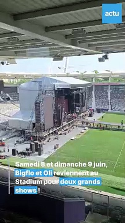 Le Stadium se transforme pour les deux shows de Bigflo et Oli !