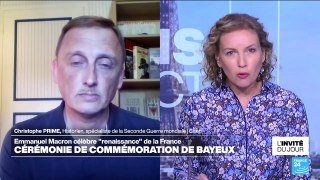 80 ans du D-Day :  Macron rend hommage à De Gaulle à Bayeux