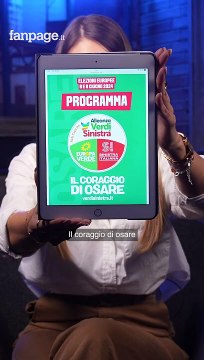 Il programma elettorale di Alleanza Verdi e Sinistra per le elezioni europee 2024