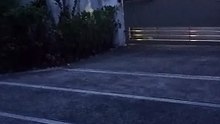 outside