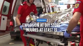 Explosion at store in northeastern Romania injures at least 13