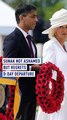 Sunak not ashamed but regrets D-Day Departure