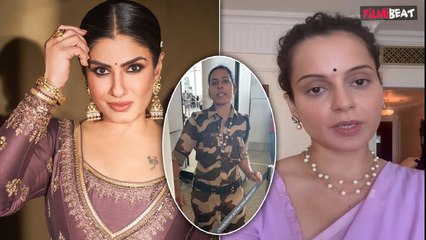 Kangana Ranaut की थप्पड़ Controversy के बाद गुंडागर्दी के खिलाफ आवाज़ उठाती नज़र आई Raveena Tandon!