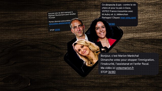 Pourquoi vous avez peut-être reçu des SMS de candidats aux européennes
