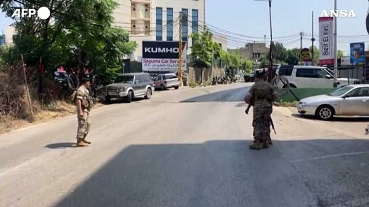 Libano, gruppo armato spara vicino all'ambasciata americana di Beirut