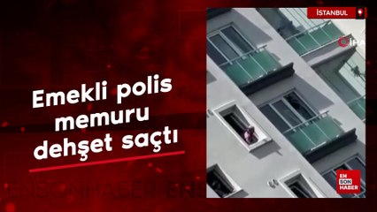 İstanbul'da emekli polis memuru dehşet saçtı