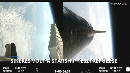 Sikeres tesztrepülésen van túl a világ legnagyobb űrrakétája